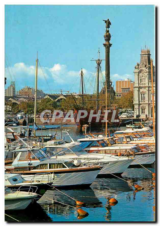 CPM Barcelona Le Port Detail 