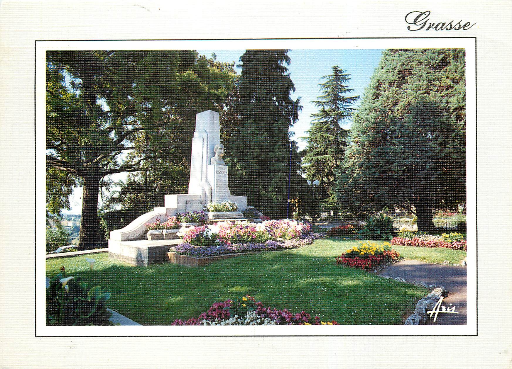CPM Grasse Capitale des parfurms les jardins fleuris 