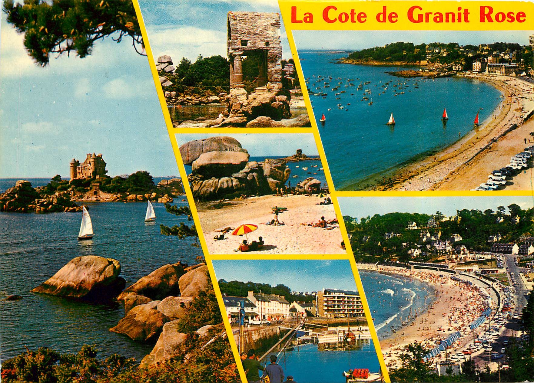 CPM La Cote de Granit Rose Le chateau de Costaeres 