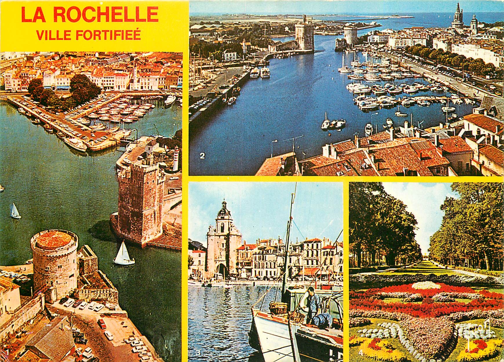 CPM La Rochelle Ville Fortifee Charente Maritime 