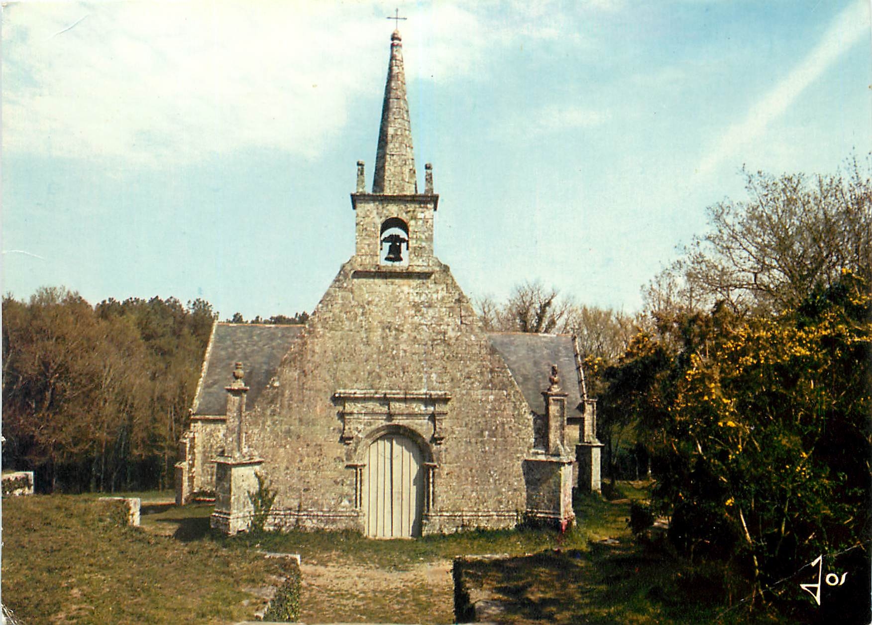 CPM Le Bono Auray Notre Dame de Bequerel 