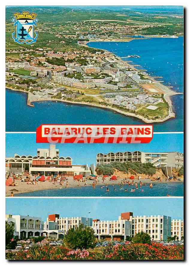 CPM Balaruc les Bains Herault et ses villages de vacances 