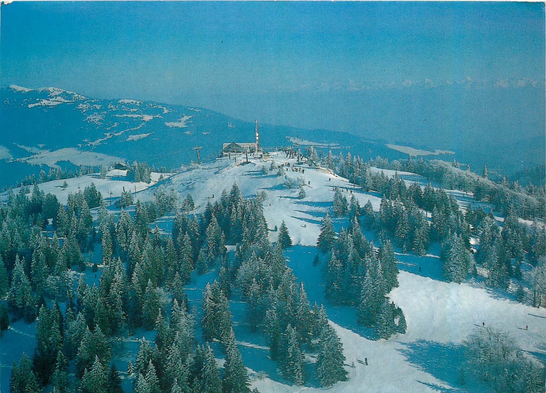 CPM Metabief Mont d'Or Doubs Le sommet du Mont d'Or Vue aerienne 