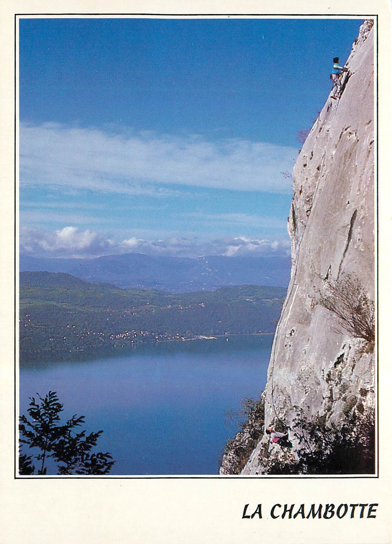 CPM La Chambotte Savoie Vue sur le lac du Bourget 