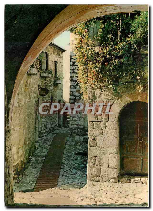 CPM Cote d'Azur Provence Une vieille rue typique Eze Village 