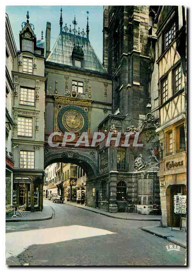 CPM Rouen Seine Maritime Le Gros Horloge 