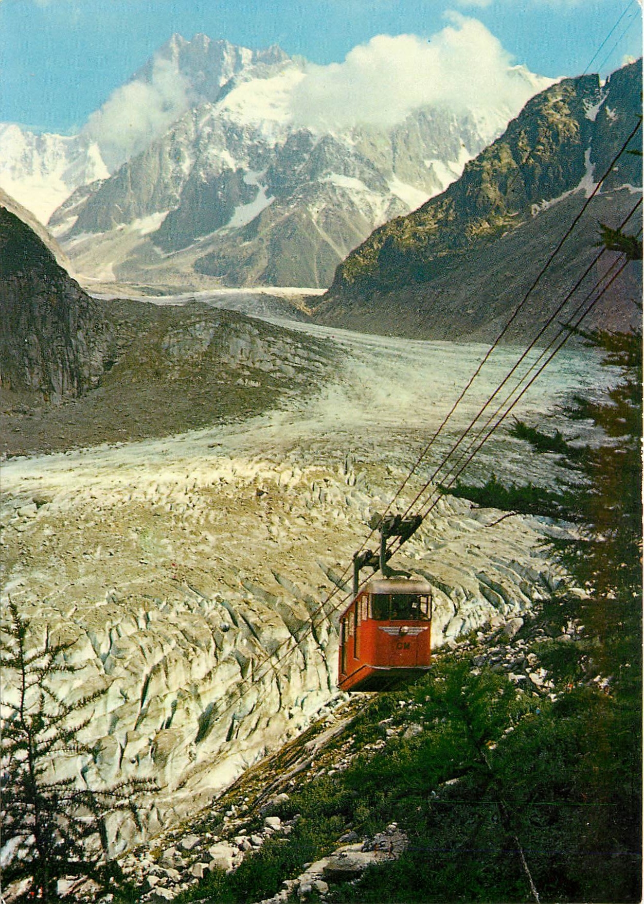 CPM Chamonix Mont Blanc Haute Savoie Le Montenvers 