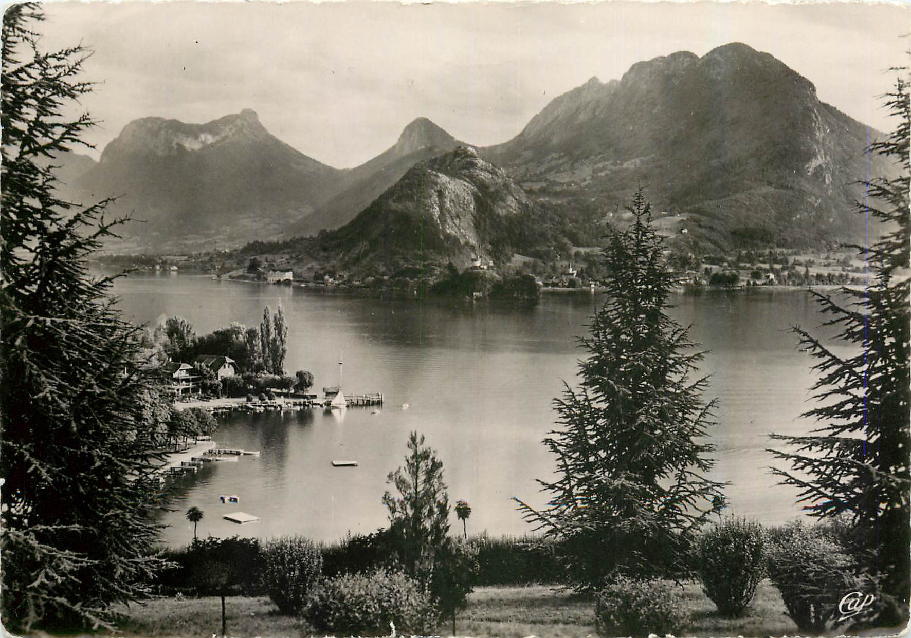 CPM Lac d'Annecy Baie de Talloires 