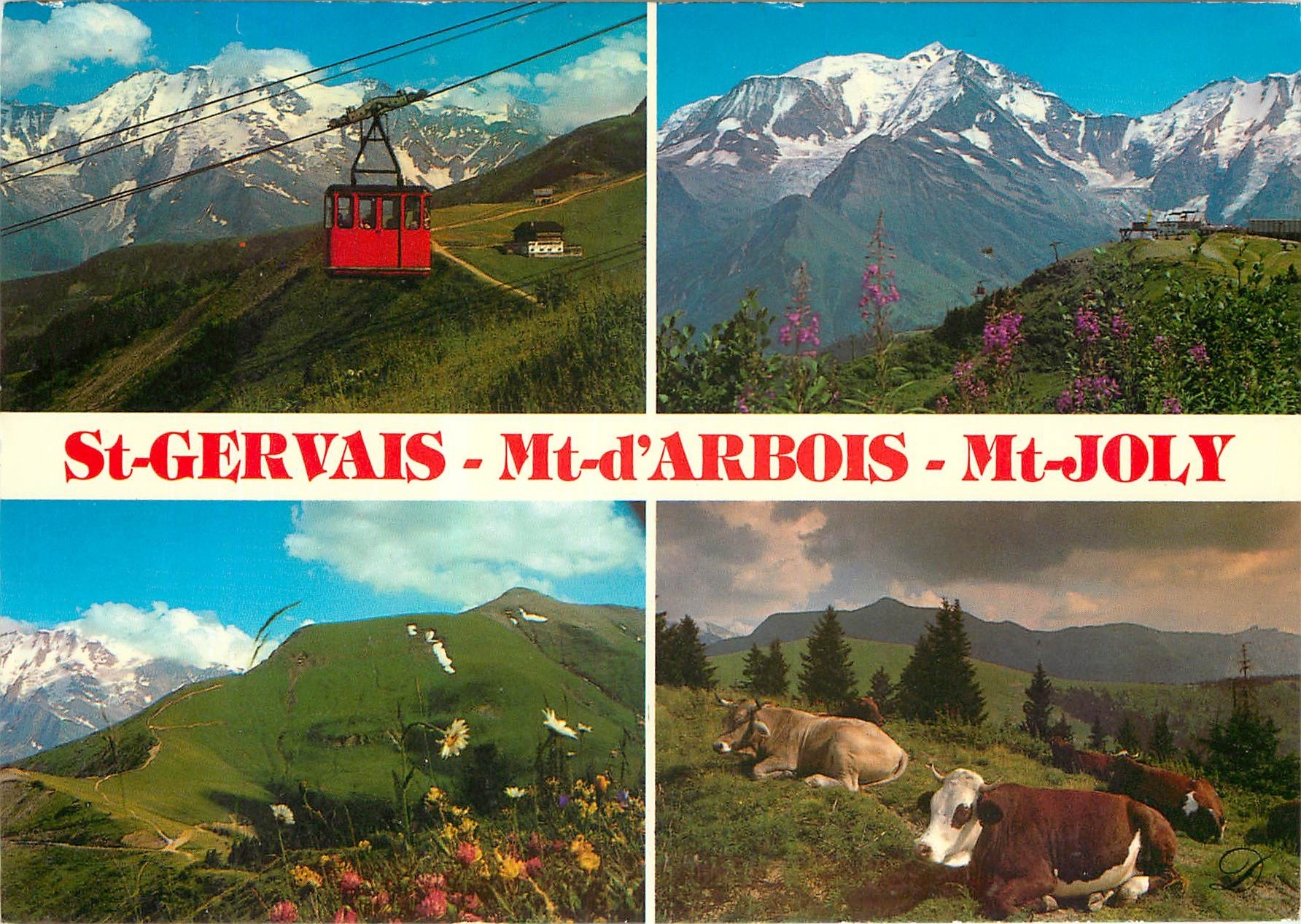 St-Gervais - Mt-d'Arbois - Mt-Joly — Alpcolor, n° SGE 23