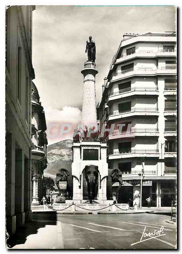 CPM Chambery Savoie La Fontaine des Elephants 