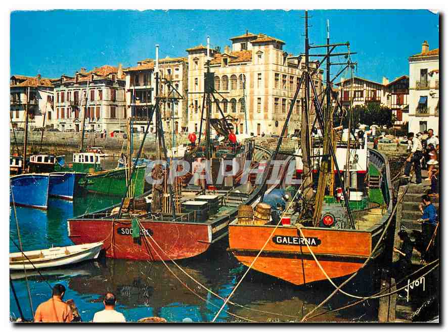 CPM Saint Jean de Luz PA Le Port et la Maison de l'Infante 