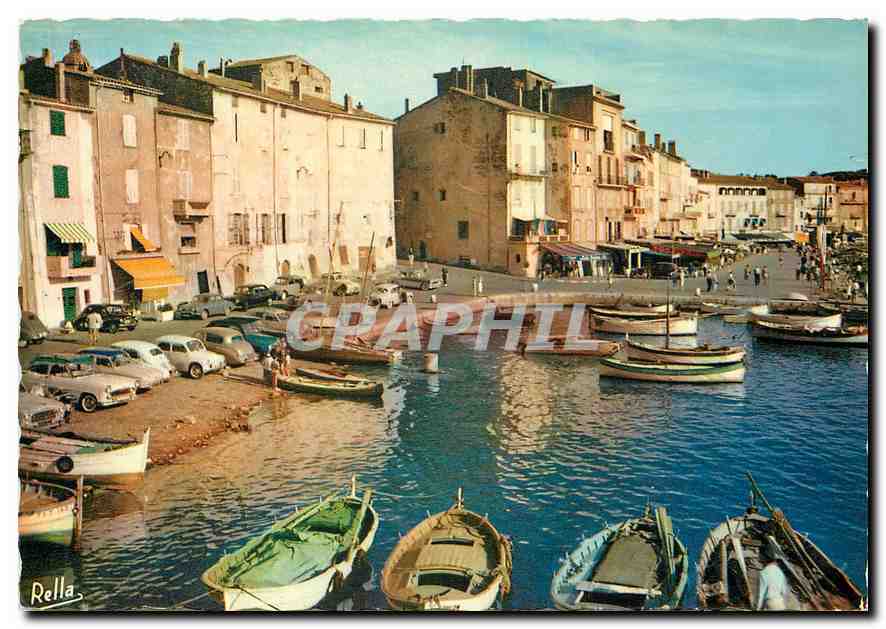Saint-Tropez — Le Quai Jean-Jaurès and Le Quai Bailli de Suffren — Éditions Rella, Nice