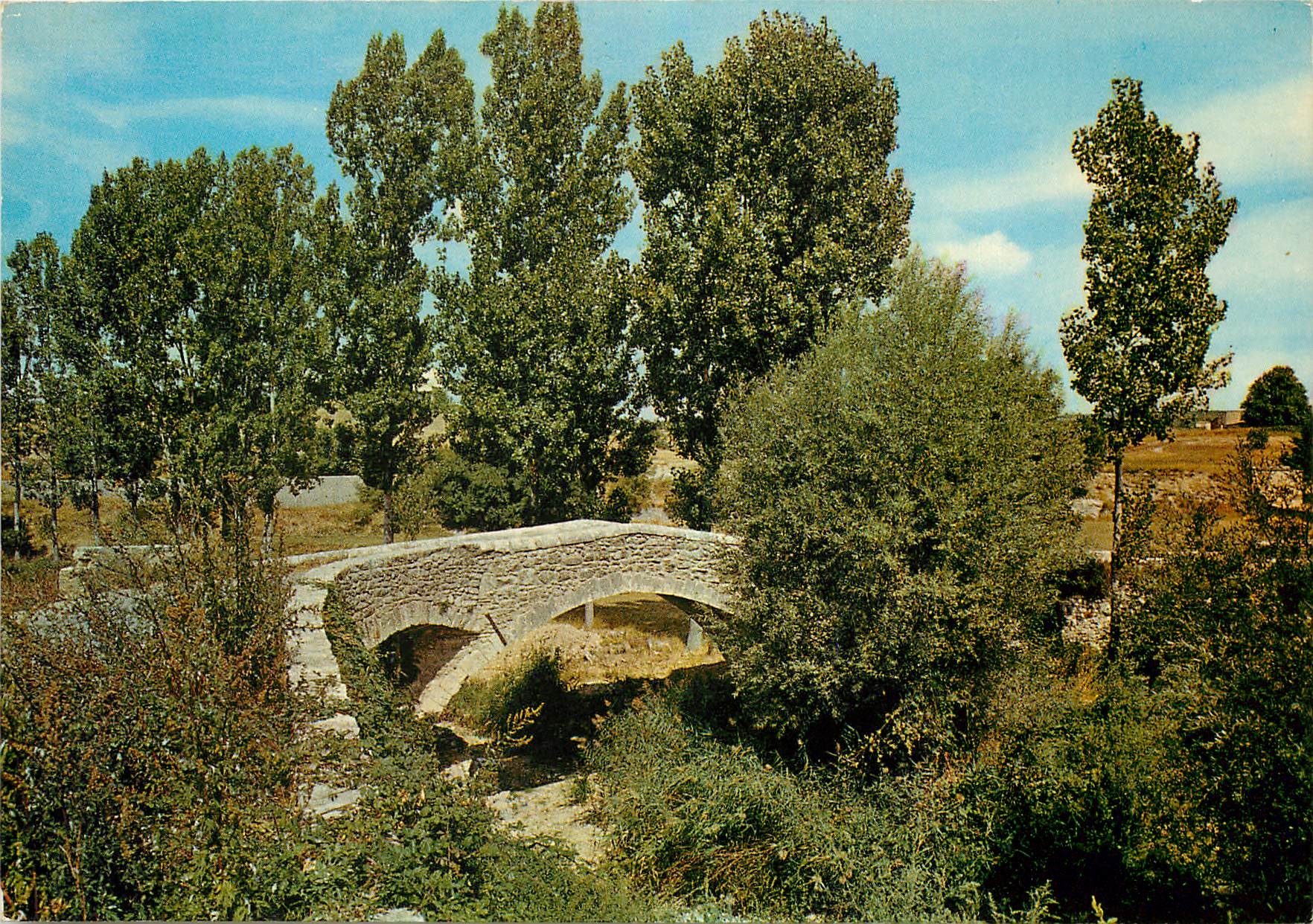 CPM Cereste Alpes de Haute Provence Le Pont Romain 