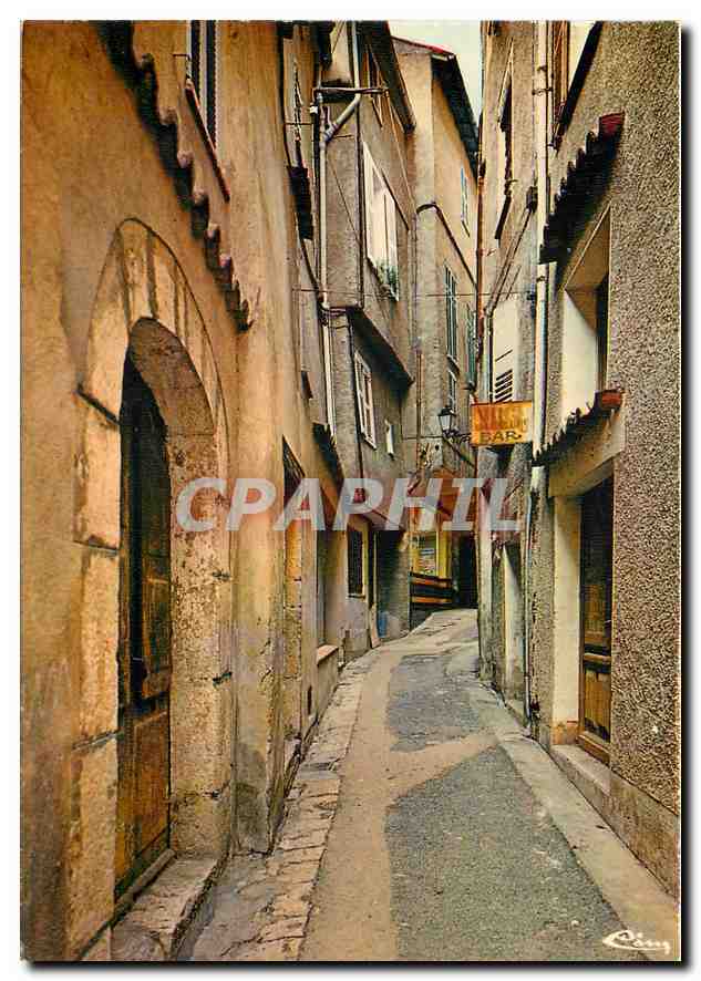 CPM Le Bar sur Loup Alp Mar Vieille rue 