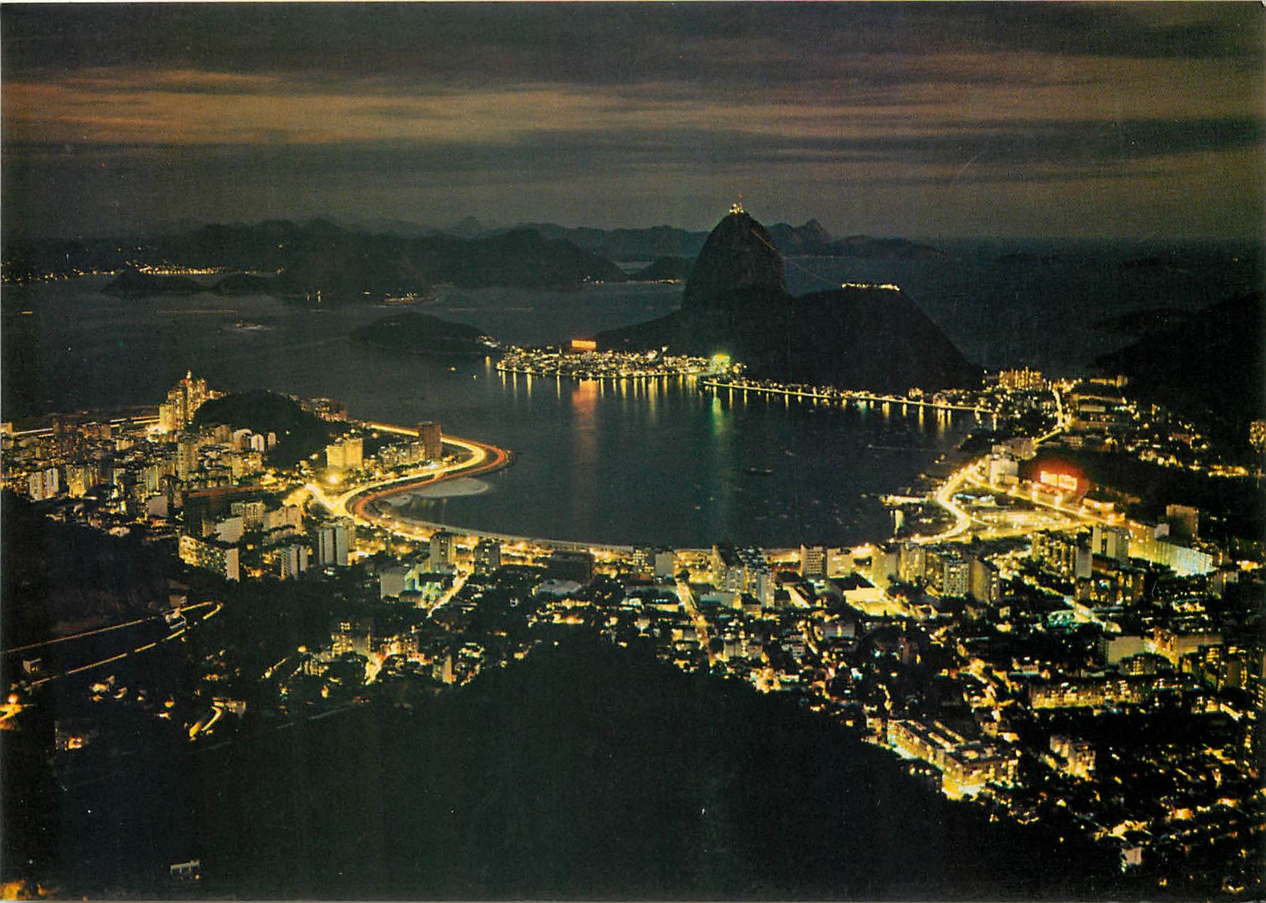 CPM Brasil Turistico Rio de Janeiro Vista panoramica 
