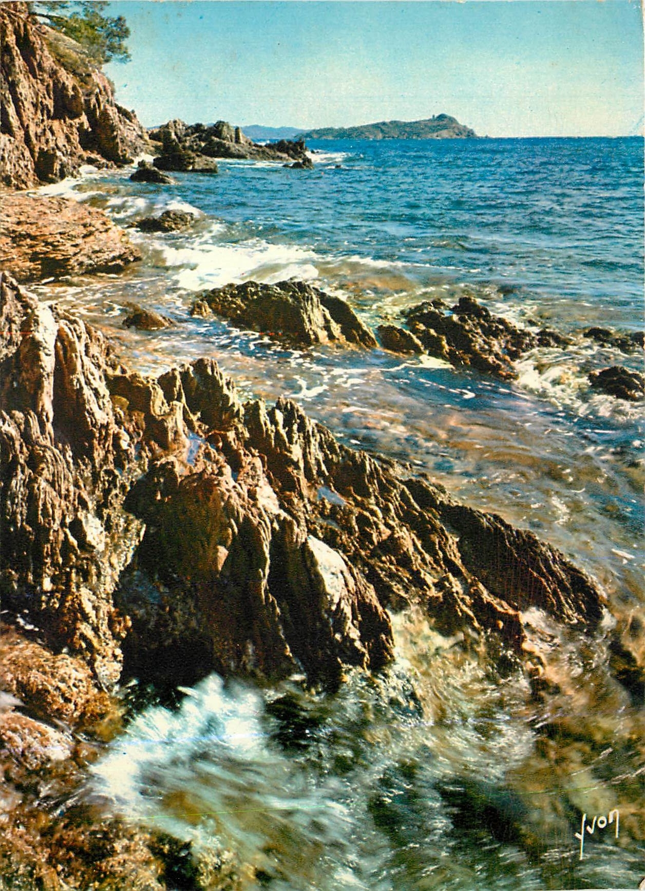 CPM La Cote d'Azur miracle de la nature Paysage de la Cote Varoise 