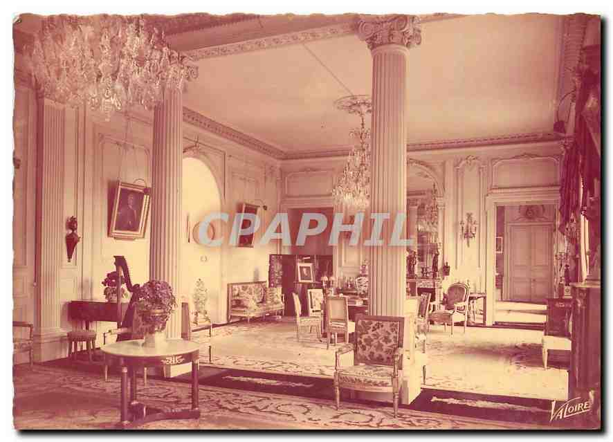 CPM Valencay Indre Le chateau le grand salon Empire 