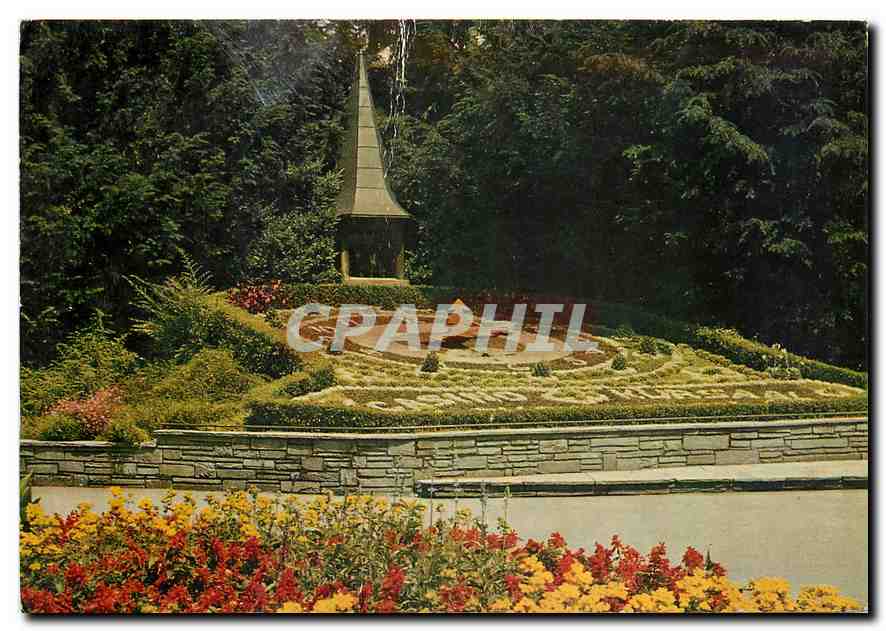 CPA Interlaken Blmenuhr 