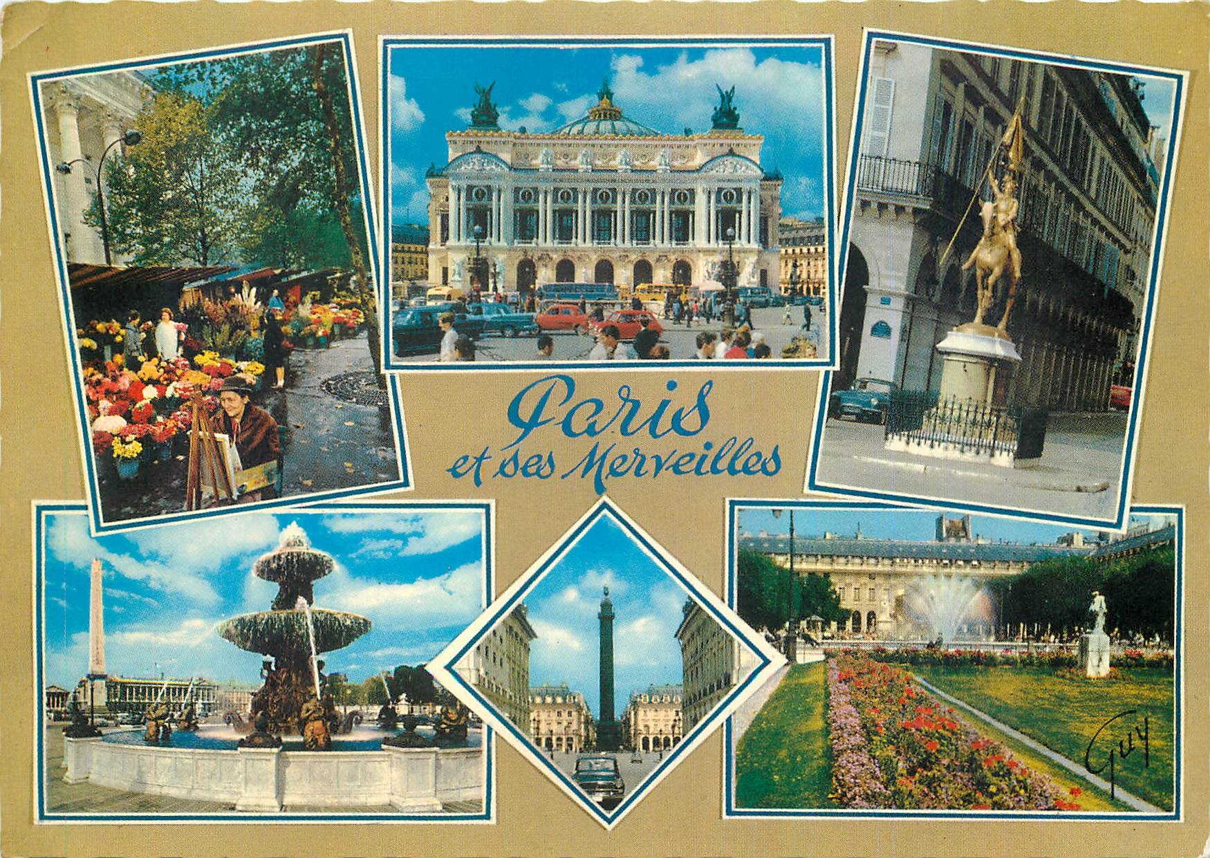 CPA Paris et ses Merveilles 