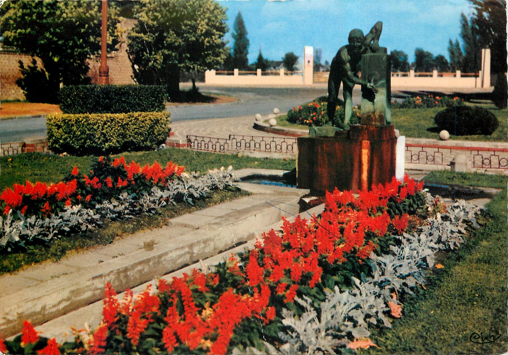 CPM Valenciennes Nord Square du Rieur Parc des Floralies 