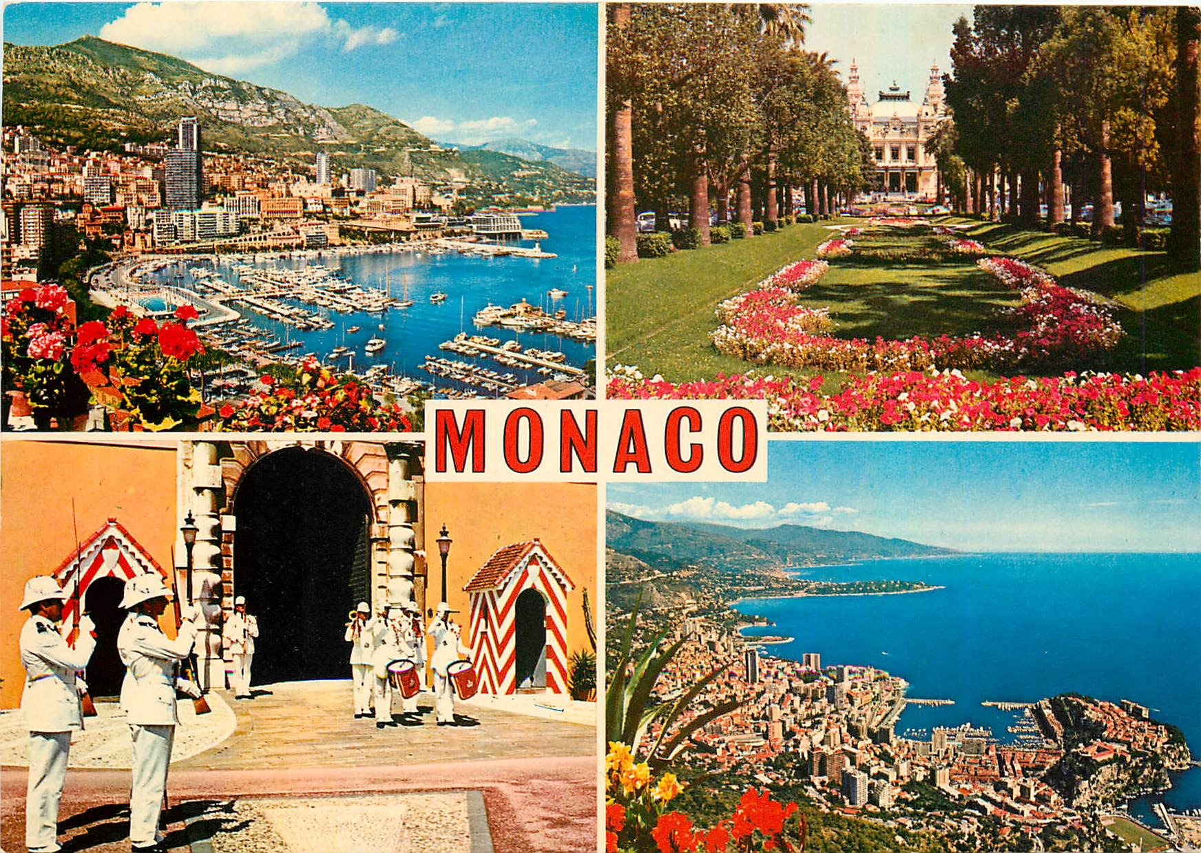 CPM Principaute de Monaco Vue generale Le Casino Le Palais 