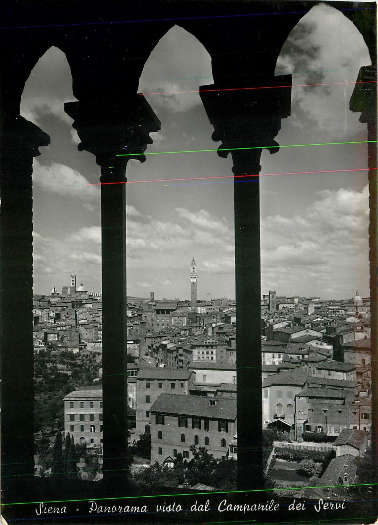 CPM Siena Panorama visto dal Campanile dei Servi 