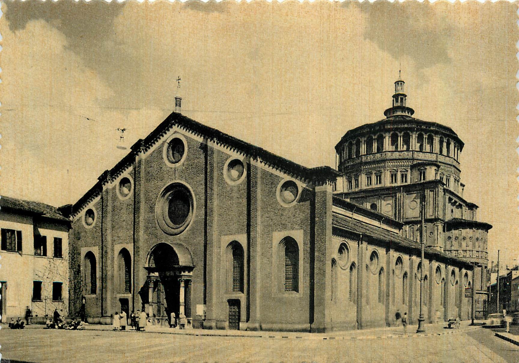 CPM Milano Eglise de St Marie des Grazie 