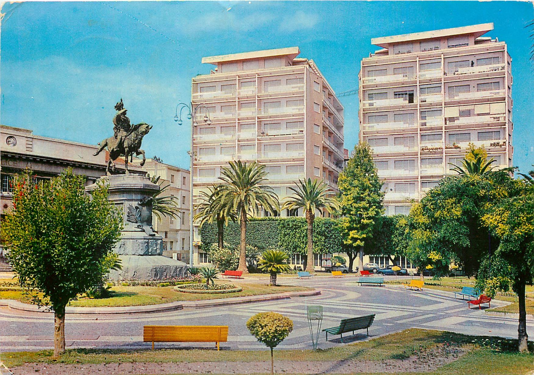 CPM Catania Place Roma Monument A Vittorio Emanuele II 