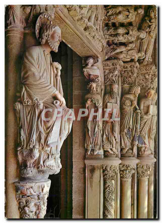 CPM Santiago de Compostela Catedral Portico de la Gloria 