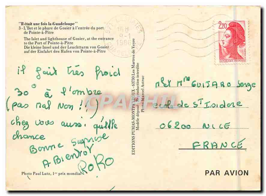CPM Guadeloupe  — Back