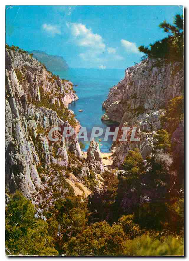 CPM Nos Belles Calanques Vue aerienne sur en Vau 