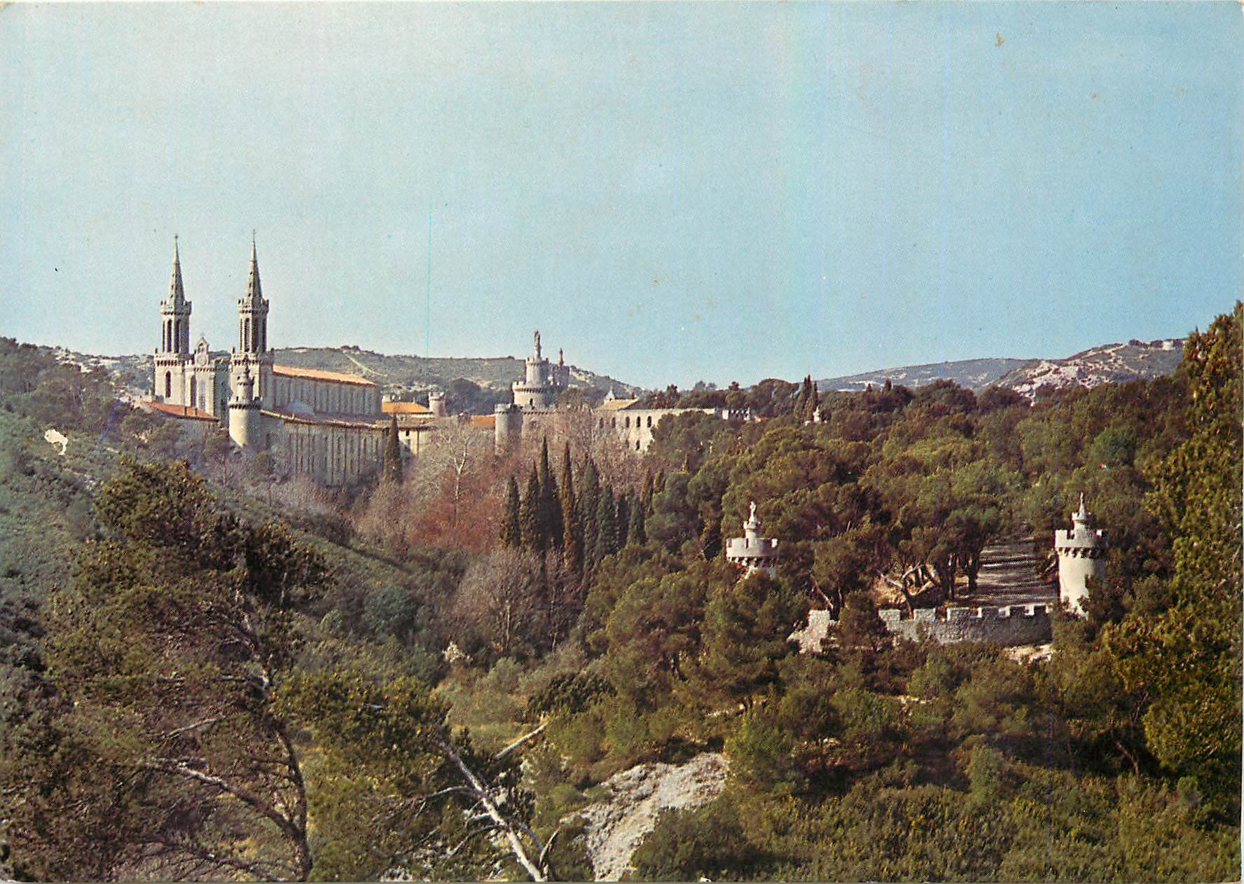 CPM Abbaye de Saint Michel de Fricolet par Tarascon 