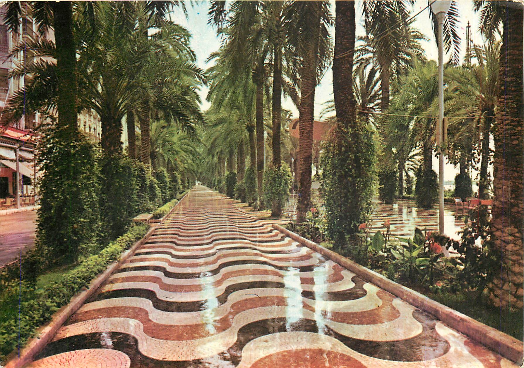 CPM Alicante Esplanade d'Espagne 