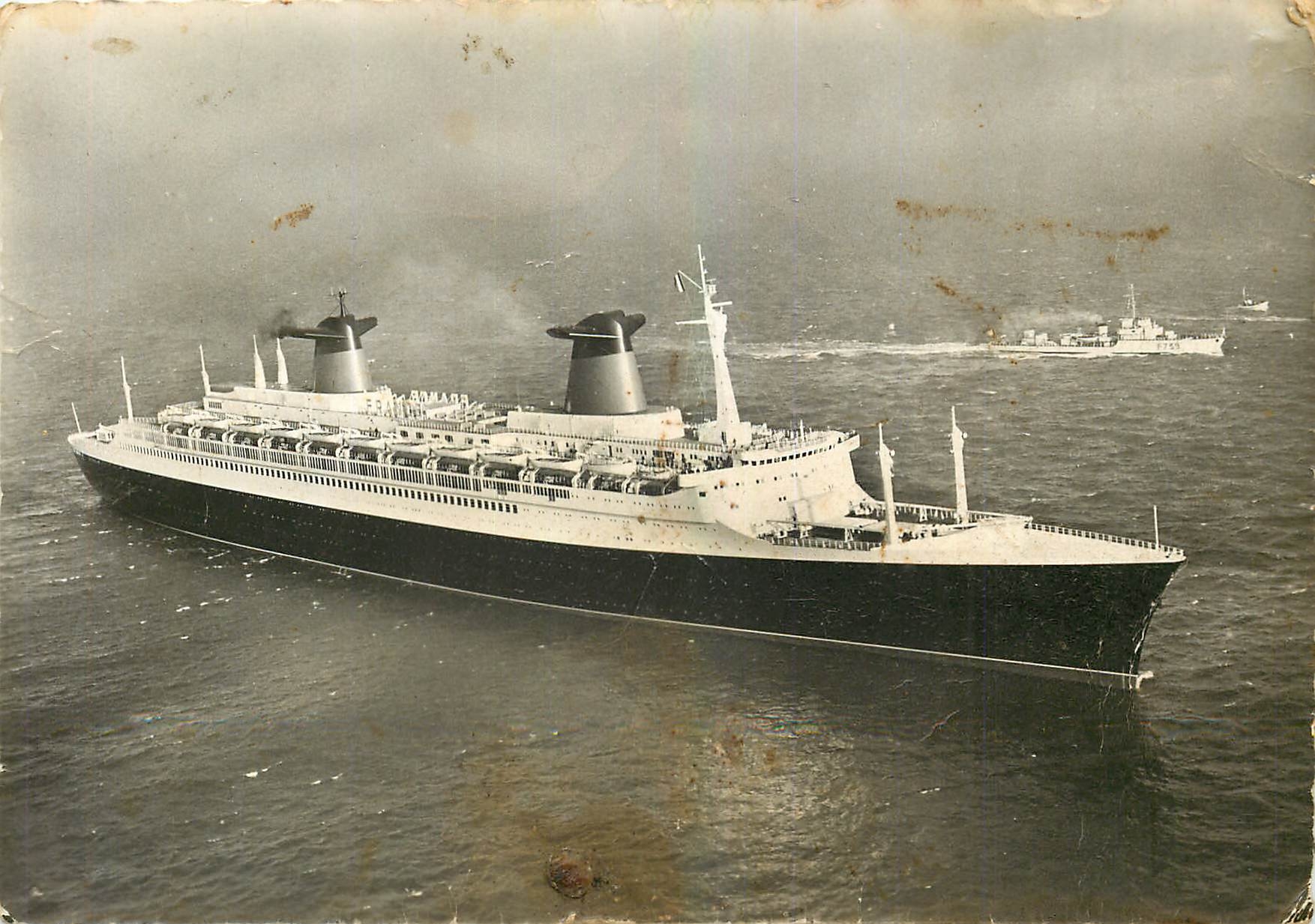 CPM Compagnie Generale Transatlantique French Line 