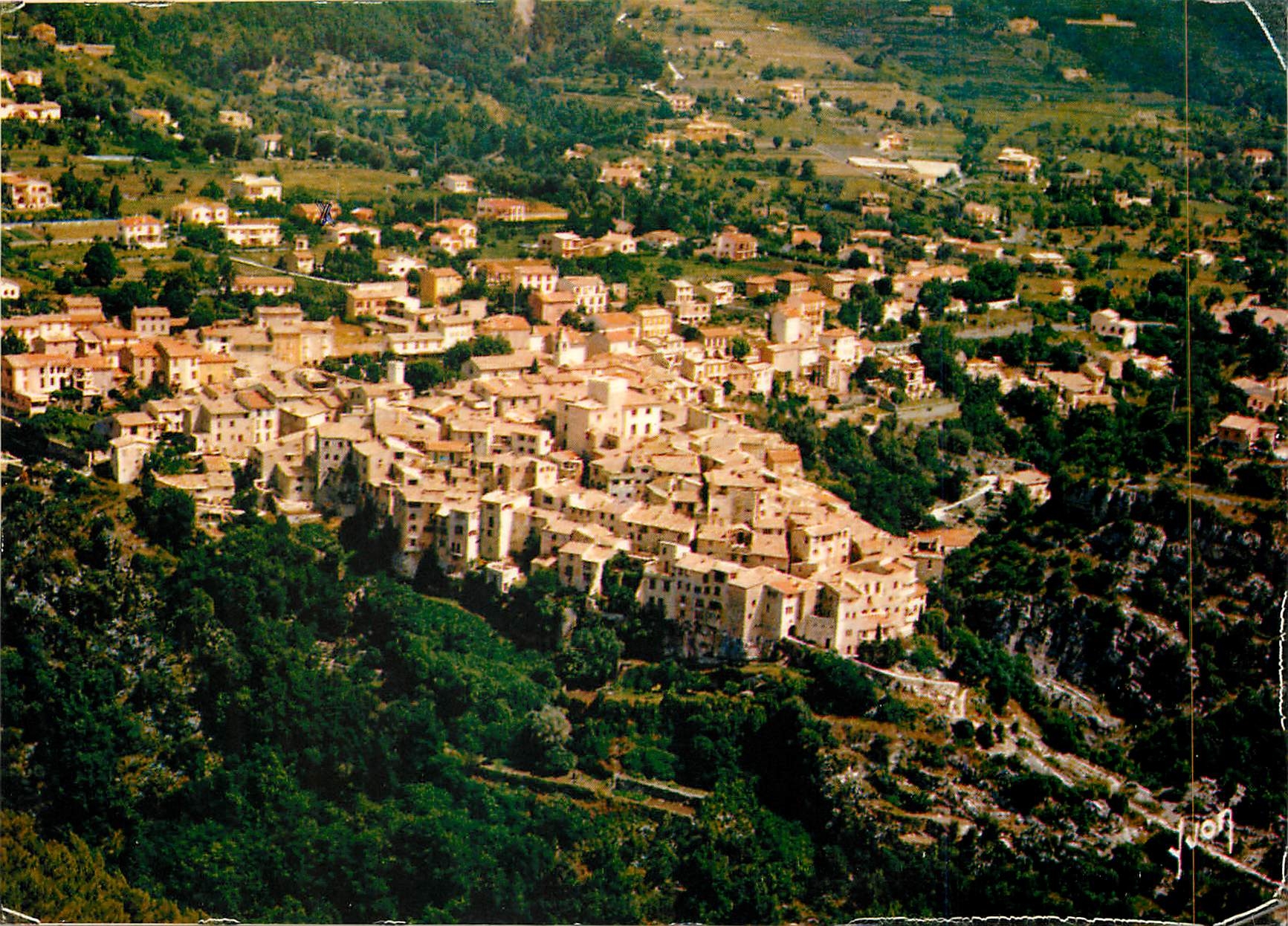 CPM Tourette sur Loup AM Vue generale du Village 