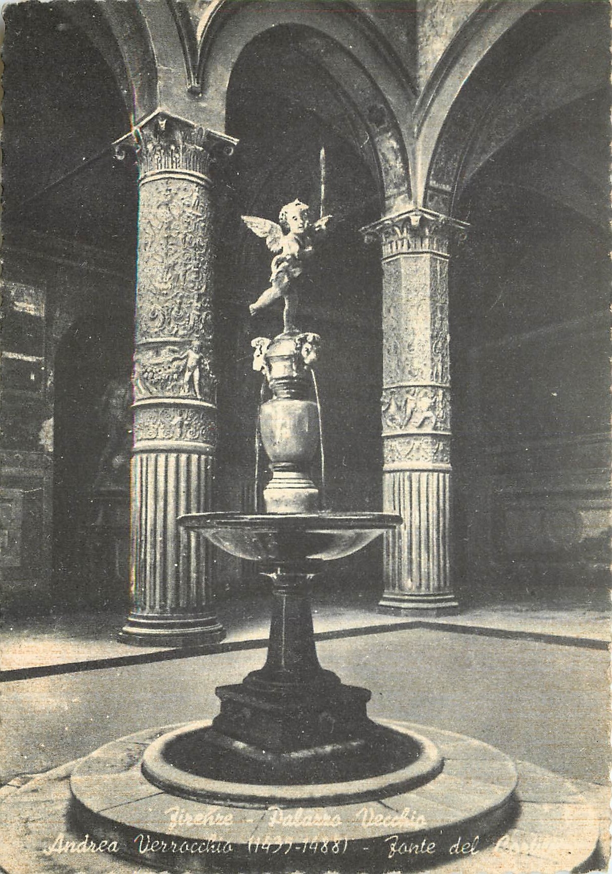 CPM Firenze Palazzo Vecchio Fontaine de la Cour 