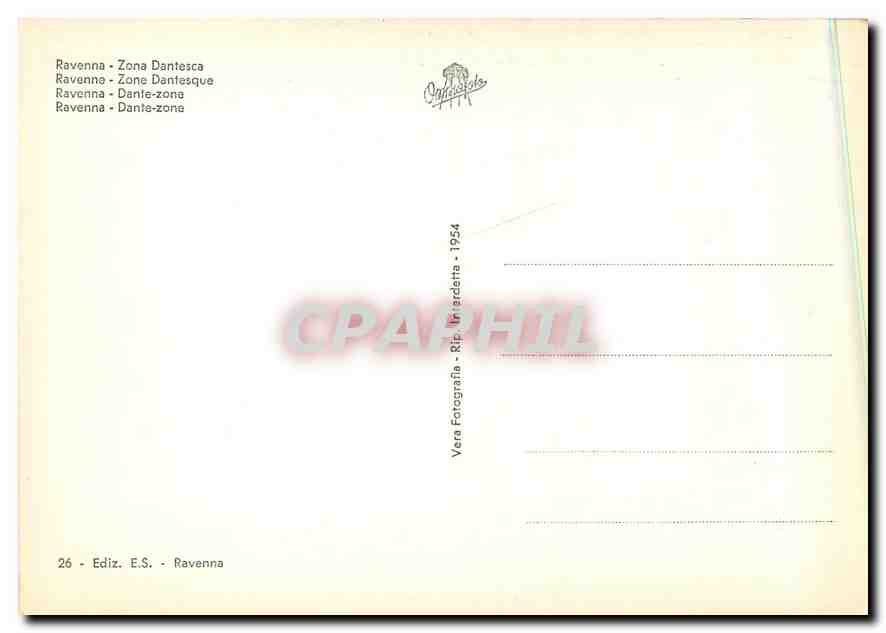 CPM Ravenna Dante zone  — Rückseite