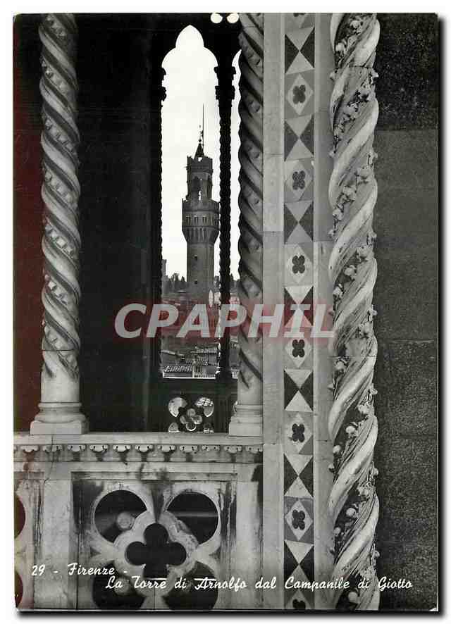 CPM Firenze La Torre di Arnolfo del Campanile di Giotto 