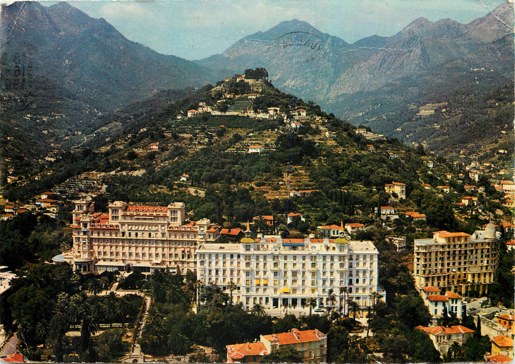 CPM Menton AM La Colline de l'Annonciade 