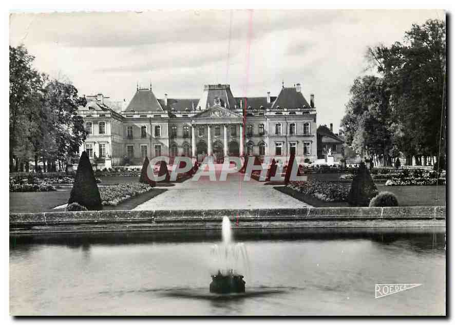 CPM Luneville Le Chateau vu du Bassin Central 