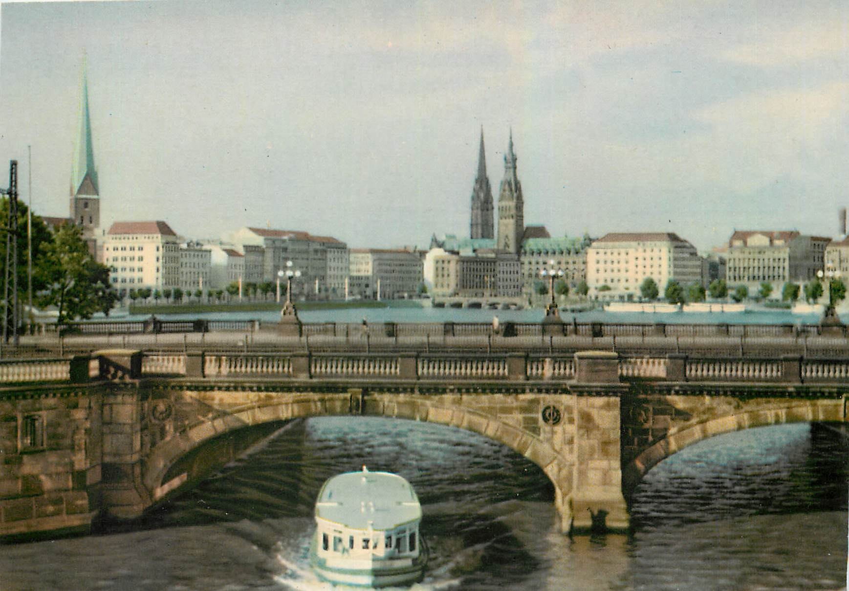 CPM Hamburg Lambardsbrucke und Innenstadt 