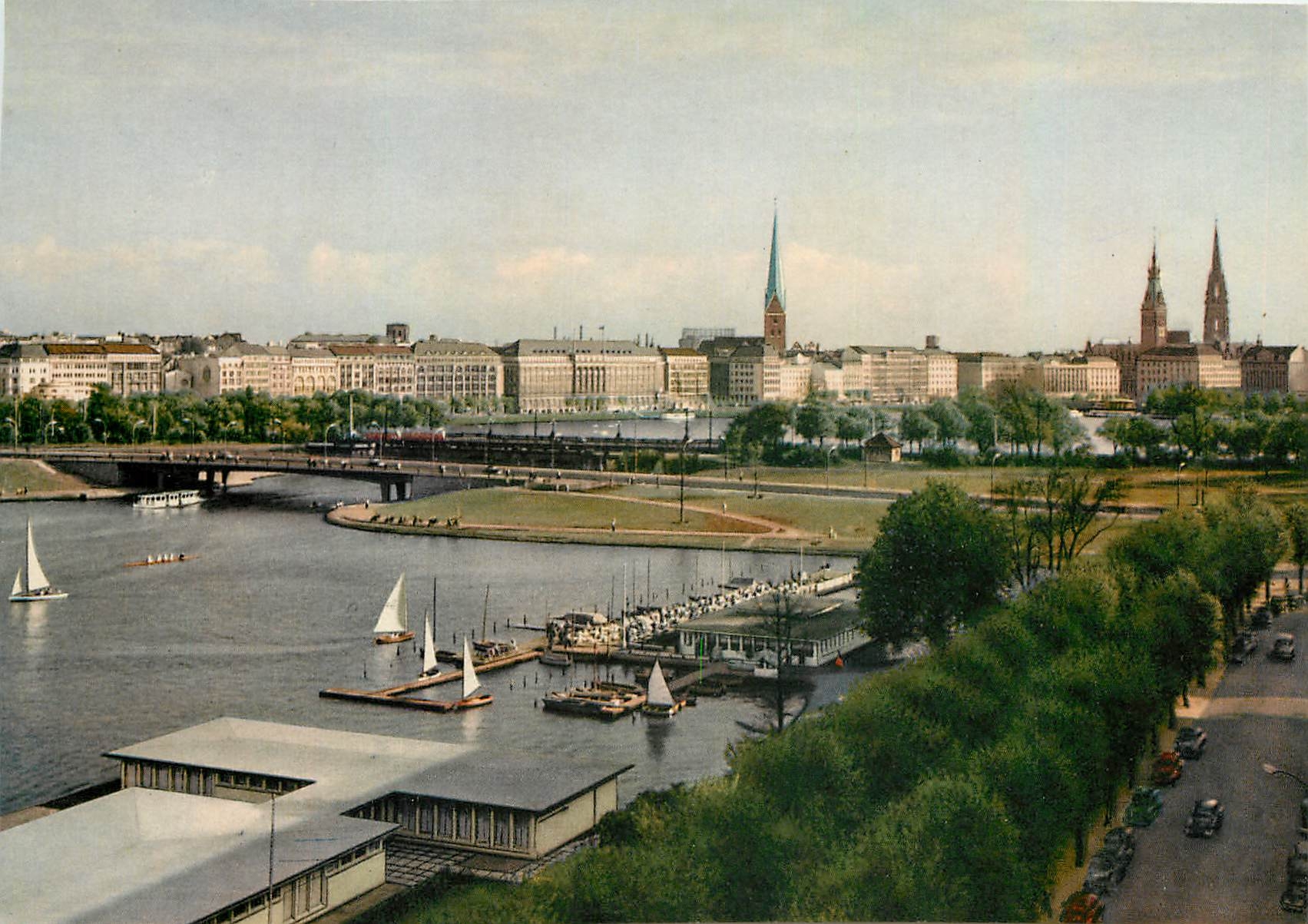 CPM Hamburg Lambardsbrucken und Innenstadi 