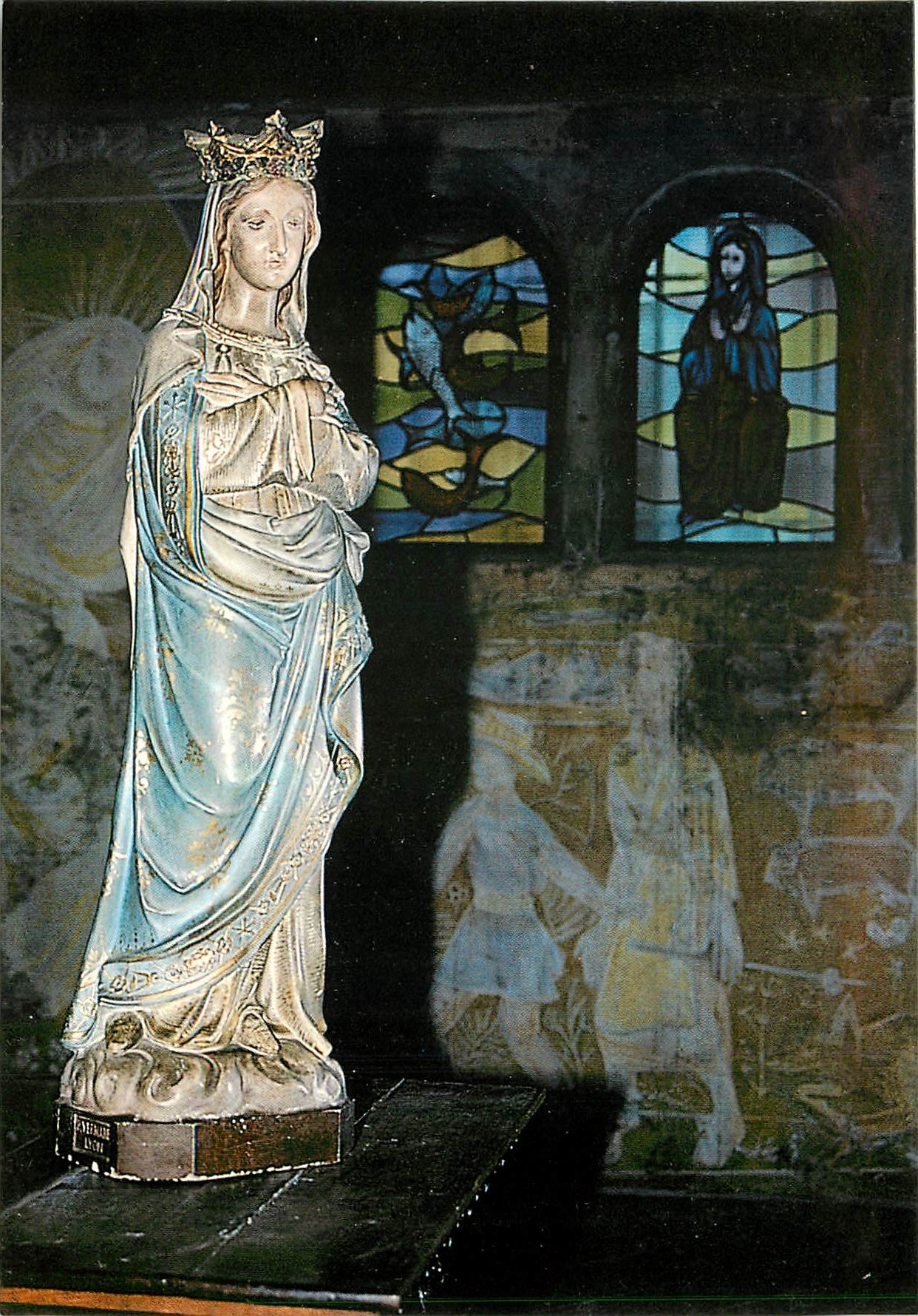CPM Art et Couleurs de l'Herault Sete Pelerinage du Mont St Clair ND de la Salette La Vierge Couronn