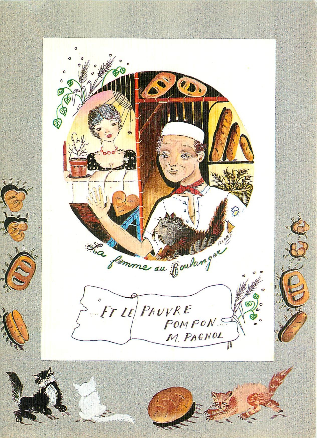 CPM La Femme du Boulanger M Pagnol 