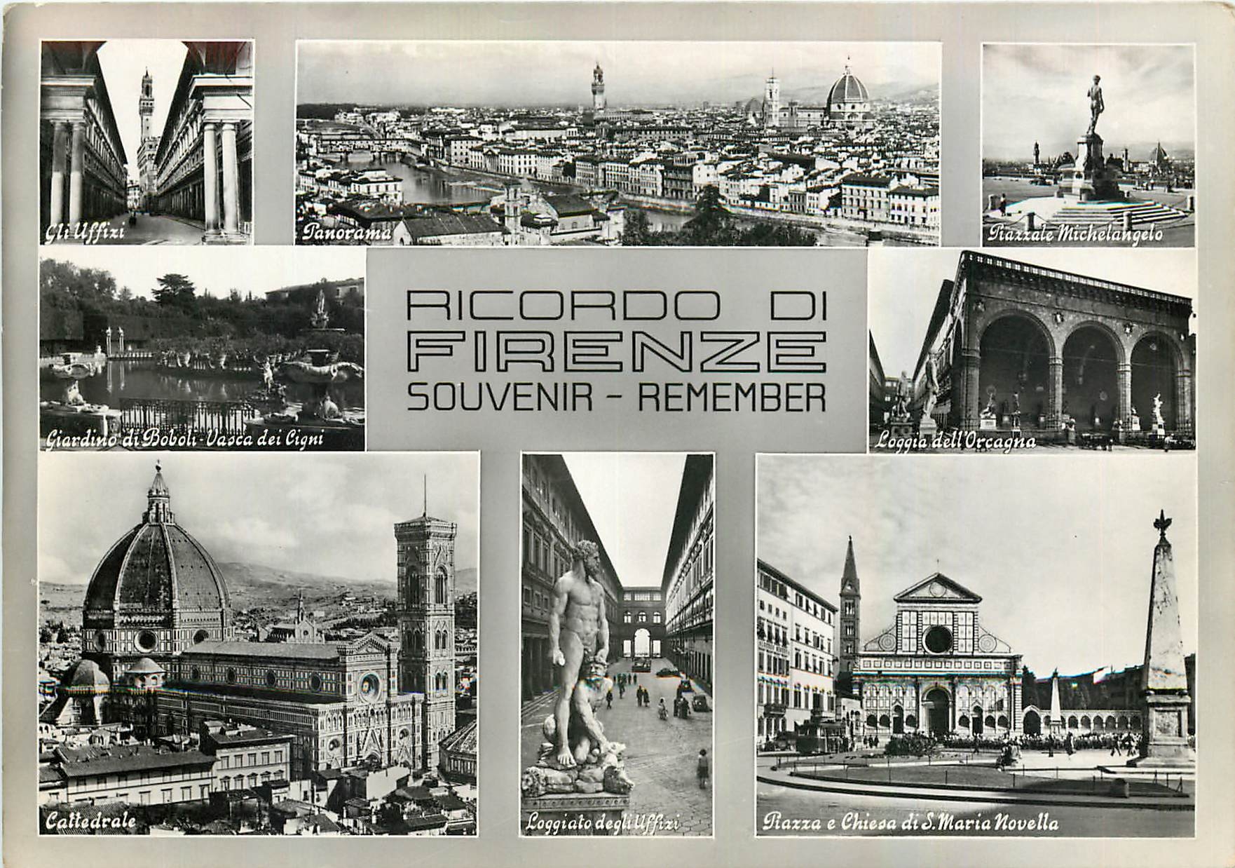 CPM Ricordo di Firenze Souvenir Remember 