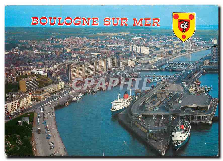 CPM Boulogne sur Mer P de C Ve generale des ports de peche et de plaisance 
