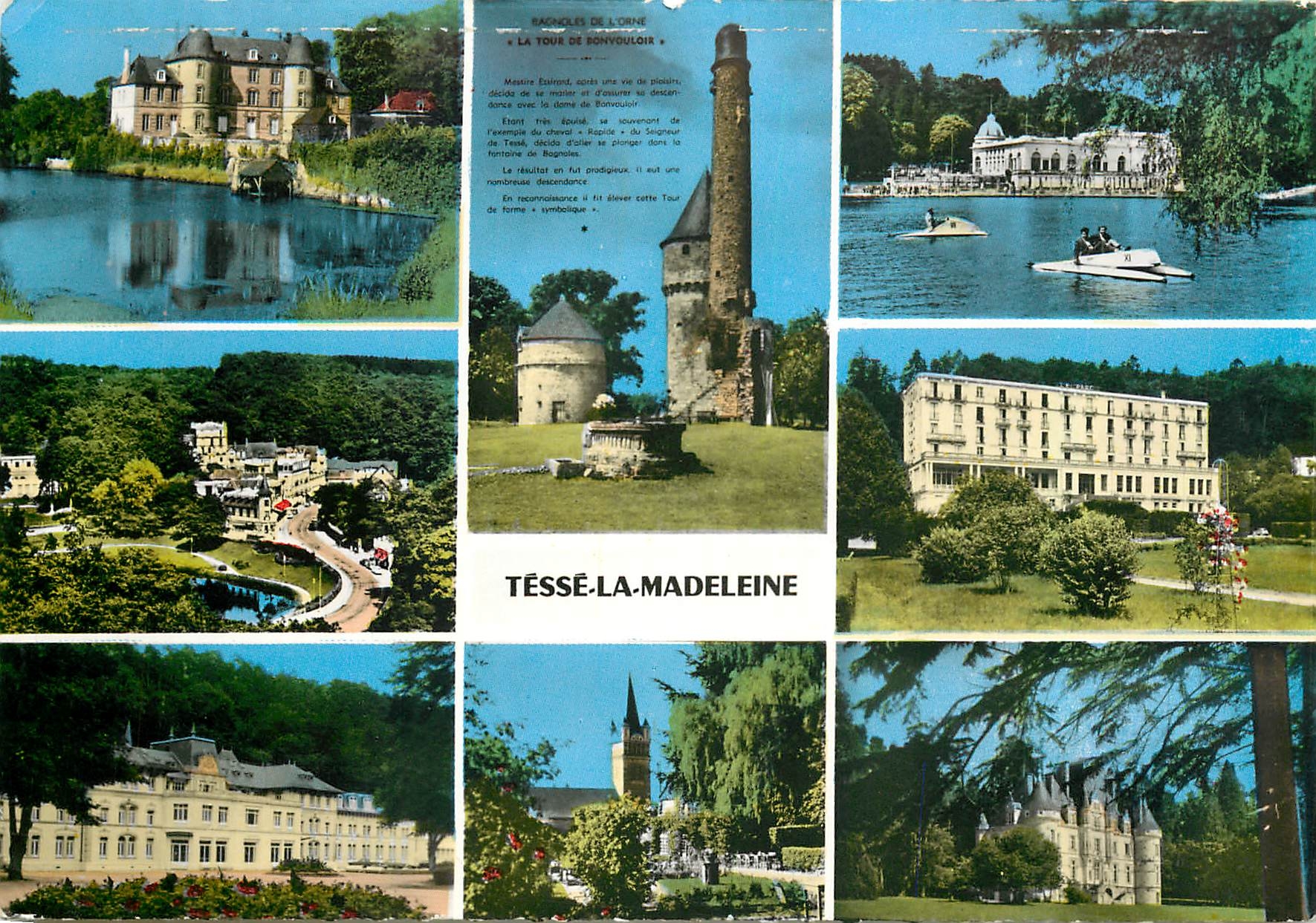 CPM Station Thermale de Bagnoles de l'Orne Chateau de Couterne 