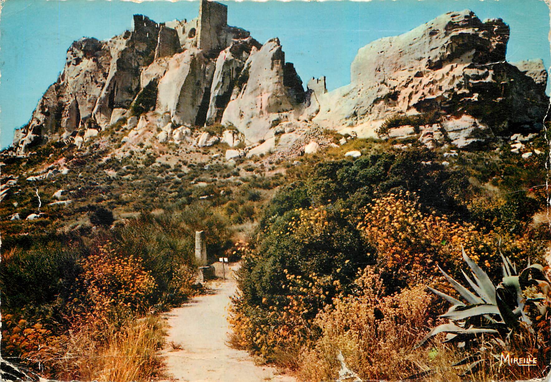 CPM Les Baux en Provence Le Roc des Baux 