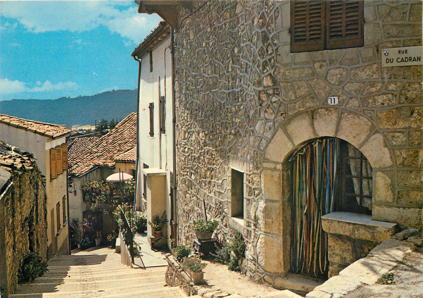 CPM Greoux les Bains (A de Hautes Provence) Tourisme Thermatisme climatisme la rue du cadran