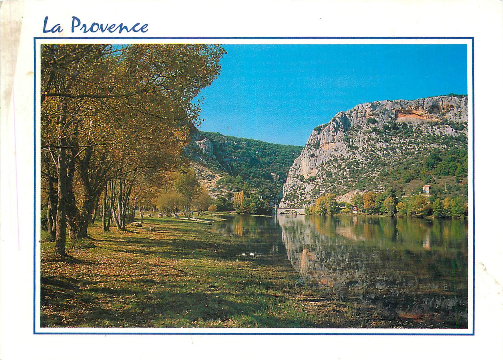 CPM La Provence et ses Charmes barrage de Quison alpes de Hautes Provence